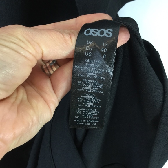 ASOS Dress Maternity Midi laced cutout shoulder - Picture 9 of 13